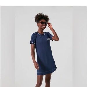 Tuckernuck Sport Navy & White Ric Rac Robin Dress